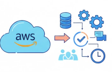 A person working on a secure payment terminal